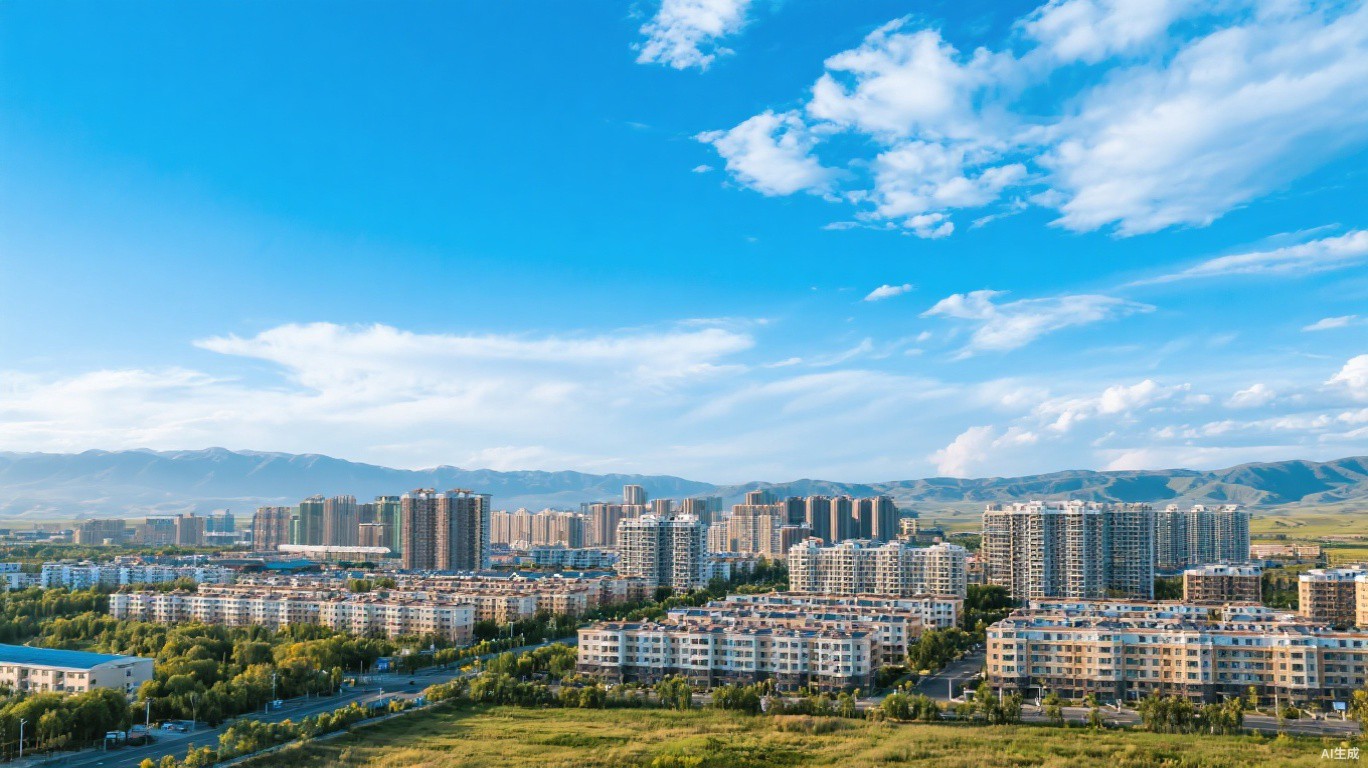 青东城市全景